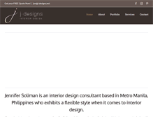 Tablet Screenshot of j-designs.net